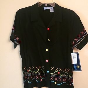 Jane Ashley Petite, Medium, black